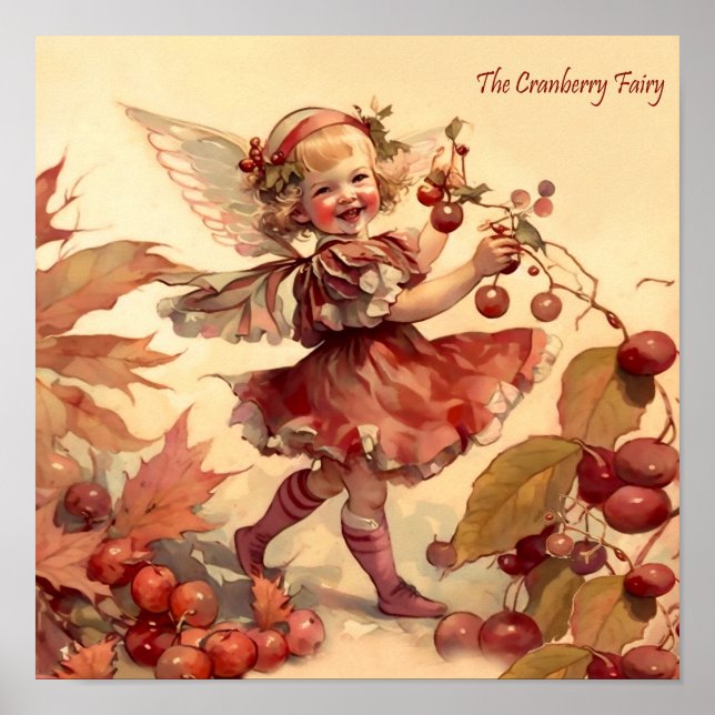 Cranberrry Fairy Poster (Framsidan)