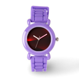 Cranberry and Black Ljus Watch Armbandsur