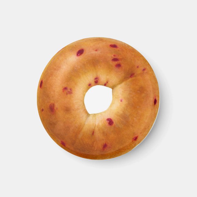 Cranberry Bagel Magnet (Framsidan)