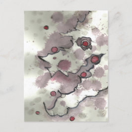 Cranberry Bog Tea Creature 001 Vykort