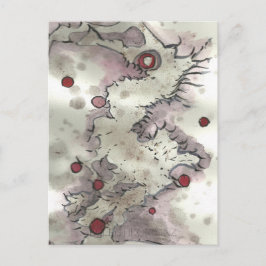 Cranberry Bog Tea Creature 003 Vykort