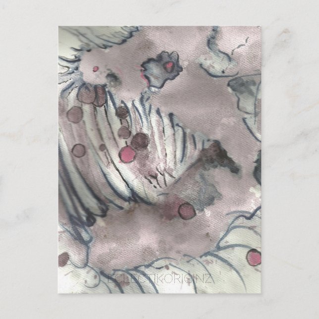 Cranberry Bog Tea Creature 006 Vykort (Framsida)