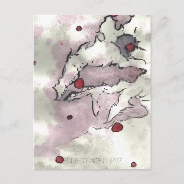 Cranberry Bog Tea Creature 010 Vykort (Framsida)