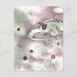 Cranberry Bog Tea Creature 012 Vykort