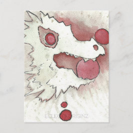 Cranberry Bog Tea Creature 01 Vykort