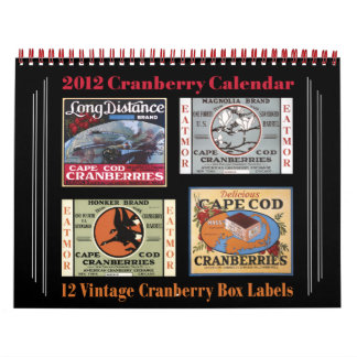 Cranberry Calendar 2012 Kalender