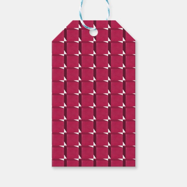 Cranberry Cubes Presentetikett (Framsidan)