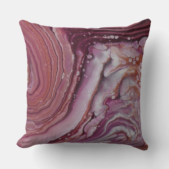 Cranberry Field Throw Pillow Kudde (Framsida)