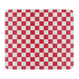 Cranberry fizz checkerboard pattern