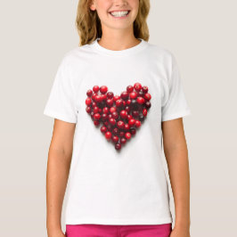 Cranberry Heart T Shirt