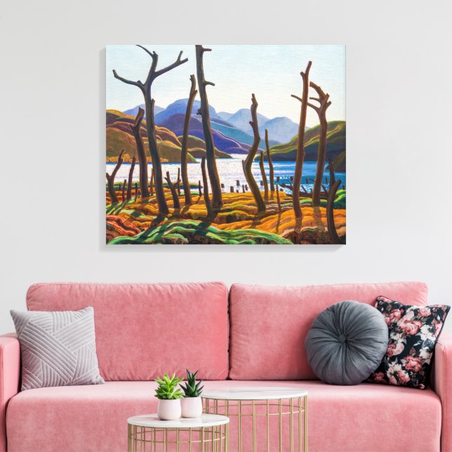 Cranberry Lake | Franklin Carmichael | Canvastryck (Insitu (Vardagsrum))