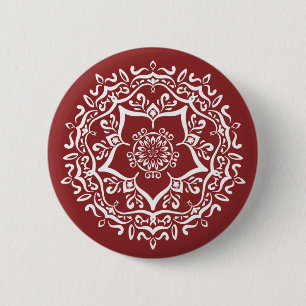 Cranberry Mandala Knapp