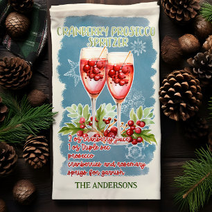 Cranberry Prosecco Julcocktailrecept Kökshandduk