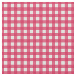 Cranberry Red Check Gingham for Home Canning Lids Tyg
