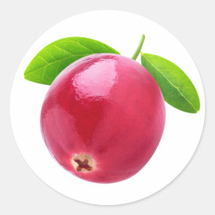 Cranberry Runt Klistermärke
