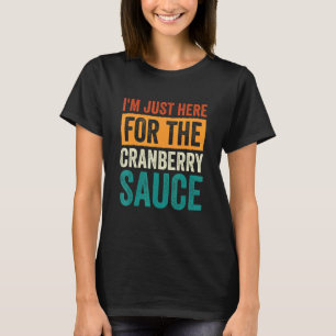 Cranberry Sauce Jelllied Happy thanksgiving T Shirt