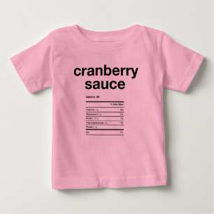 Cranberry Sauce Näringsinformation T Shirt