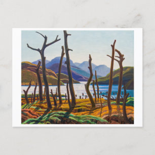 Cranberry Sjö Franklin Carmichael Vykort