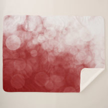 Cranberry Spoted - Sherpa Blanket