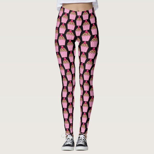 Cranberry Top CUPCAKE Leggings (Framsida)