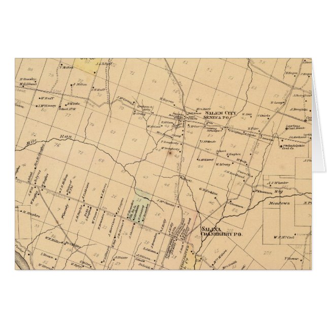 Cranberry Township Hälsningskort (Framsidan Horizontal)