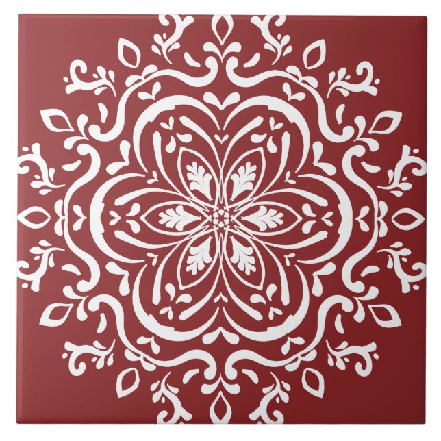 CranberryMandala Kakelplatta (Framsidan)