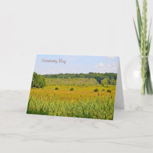 Cranberrymyr Notecard Kort