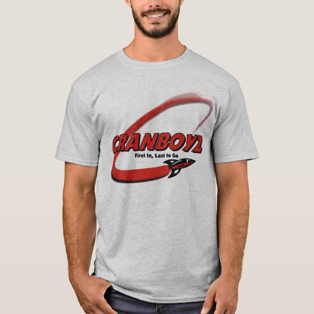 Cranboyz logotyp 1-Sided (ljus bakgrund) T Shirt (Framsida)