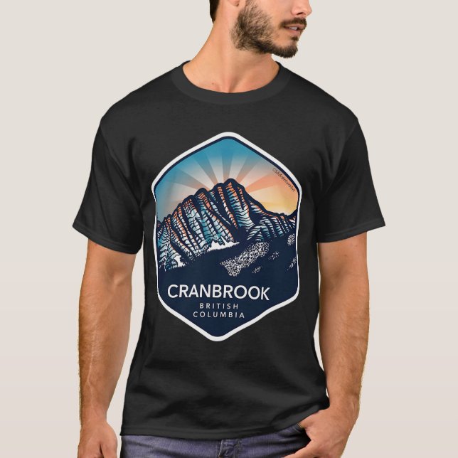 Cranbrook, British Columbia, Kanada T Shirt (Framsida)