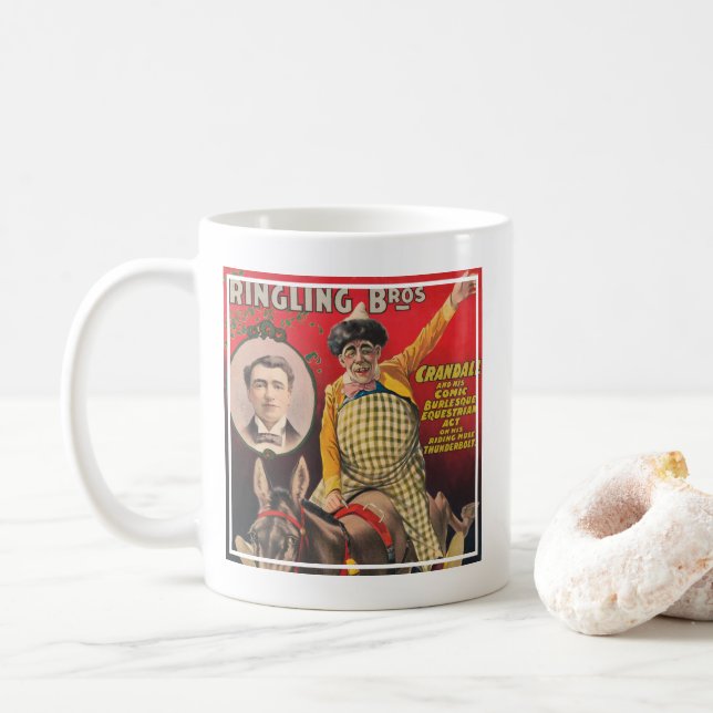 Crandall the Clown Performing with Hans Mule Kaffemugg (Med munk)