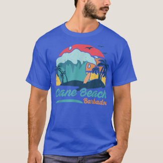 Crane Beach Barbados Beach Summer Surfing Sol Set T Shirt