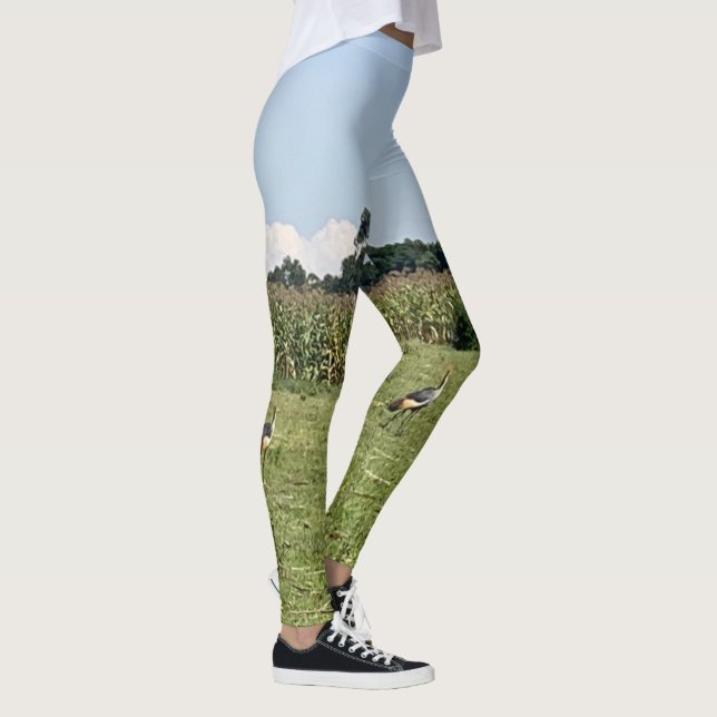 Crane Bird Leggings (Höger)