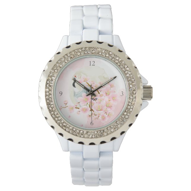 Crane & Blommar Chinoiserie eWatch Watch Watch Armbandsur (Framsida)