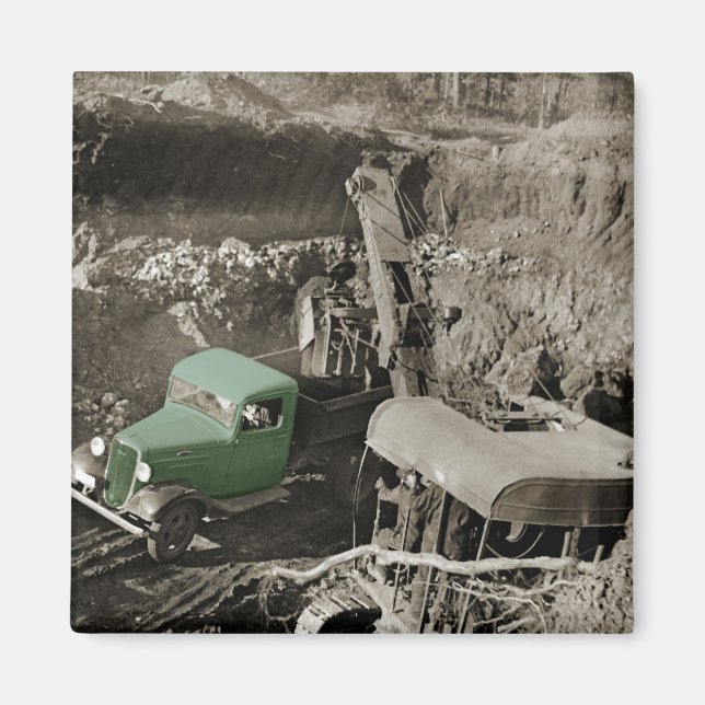 CRANE COLORSPLASH CHEVROLET SOM OPERATERAR INGENJÖ MAGNET (Framsidan)