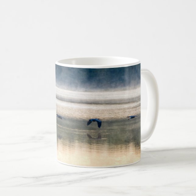 Crane Flight Painterly Coffee Mugg (Framsida höger)