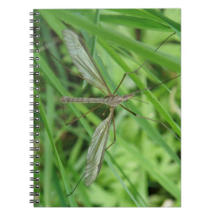 Crane Fly Notebook Anteckningsbok Med Spiral