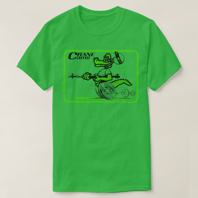 Crane Gator T Shirt (Design framsida)