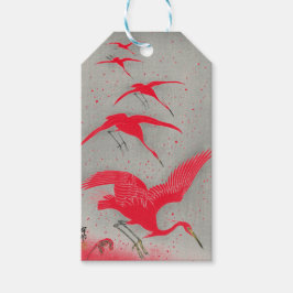 CRANE JAPANESE PRINT Gift-Märkre Presentetikett