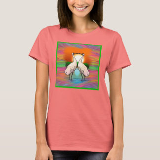 Crane Kärlek Shirt Tröja