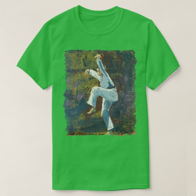 Crane Kick Karate Kid 1 T Shirt (Design framsida)
