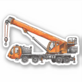 Crane Lastbil Klistermärken