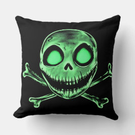 💀 Crâne Lumineux Halloween Kudde