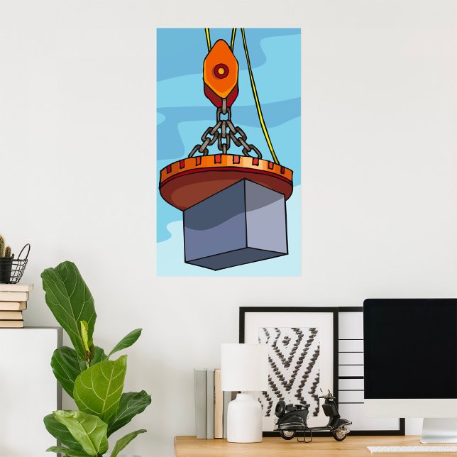 Crane Lyft Poster (Skapare uppladdad)