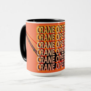 CRANE OPERATOR MUGG SOM OPERATÖR INGENJÖR