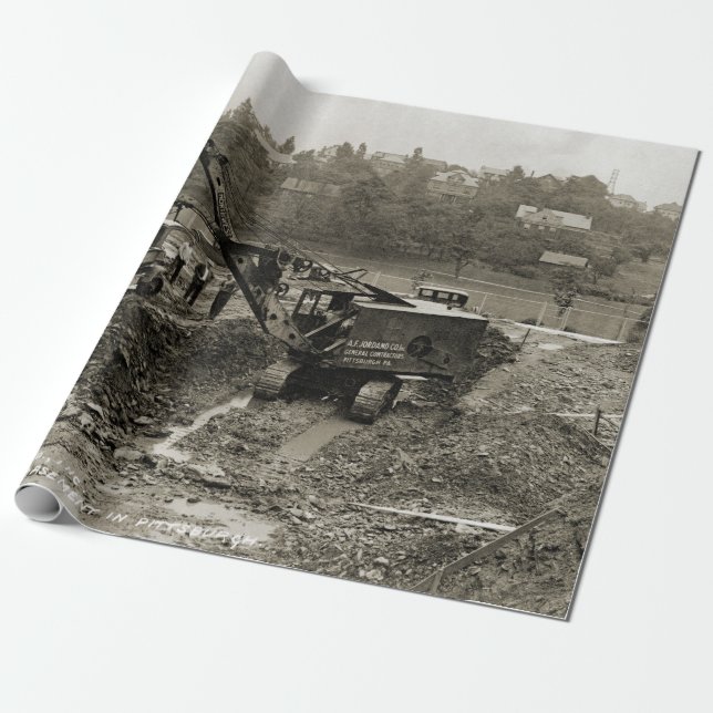 CRANE OPERATOR SHOVEL 16, nordvästlig ingenjörskon Presentpapper (Utrullad)