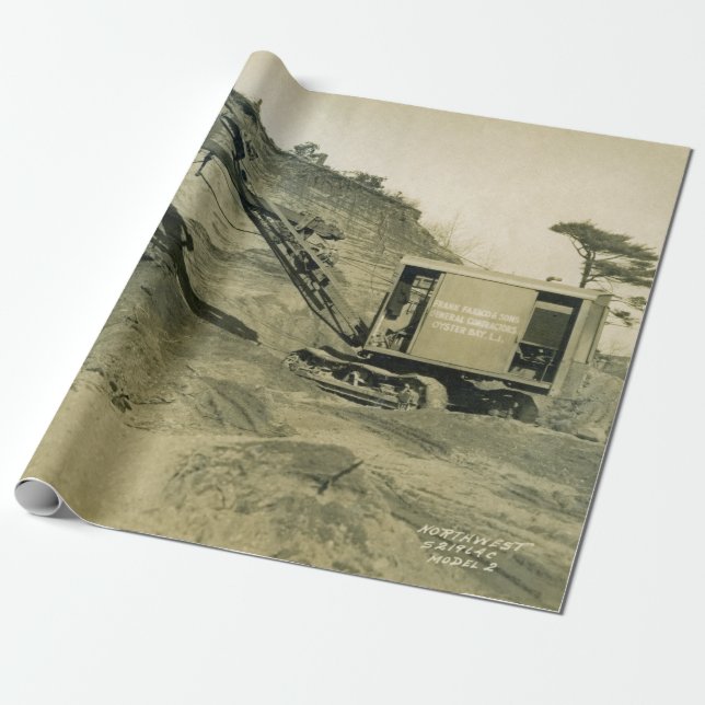 CRANE OPERATOR SHOVEL 19, nordvästlig ingenjörskon Presentpapper (Utrullad)