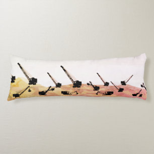 Crane Operator Shovel Operator Operating Ingenjör Kroppskudde