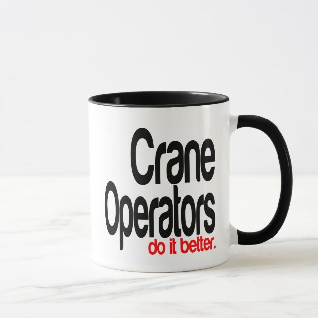 Crane-operatorer gör det bättre mugg (Höger)