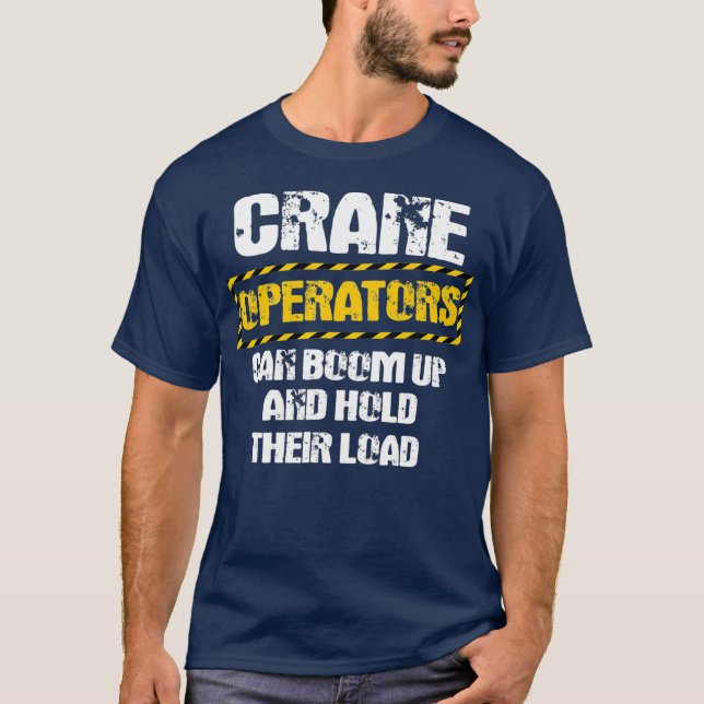 Crane-operatorn ger oss en fin nyans. t shirt (Framsida)