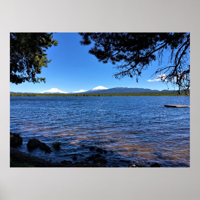Crane Prairie Reservoir, ELLER Poster (Framsidan)